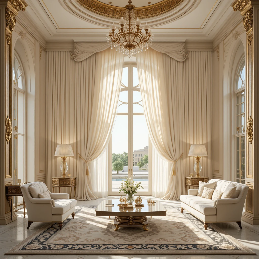 premium curtains in Dubai villa