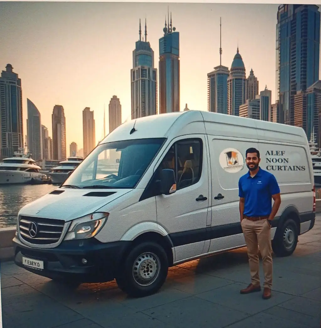 curtains in Dubai installation and delivery