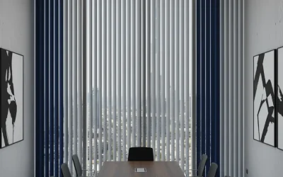 vertical blinds Dubai custom made for office