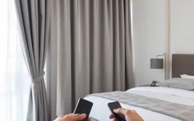 gray-motorized-curtains-Dubai